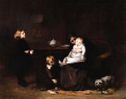 Eugene Carriere The Sick Child oil painting picture wholesale